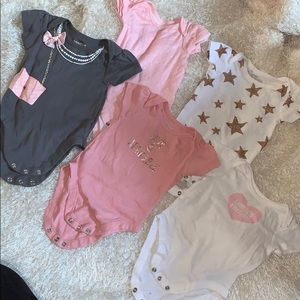 5pk - 3-6 - short sleeve baby place shirts